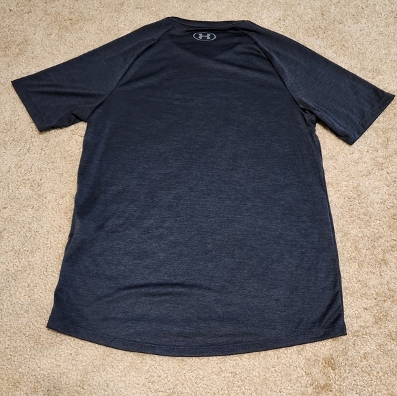 Under Armour Men's Black V-neck Tech Tee, Size Small - Picture 4 of 5